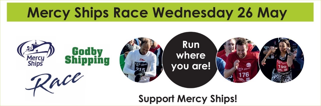 Read more about the article Mercy Ship Race -liikuntatapahtuma 8.6.2021