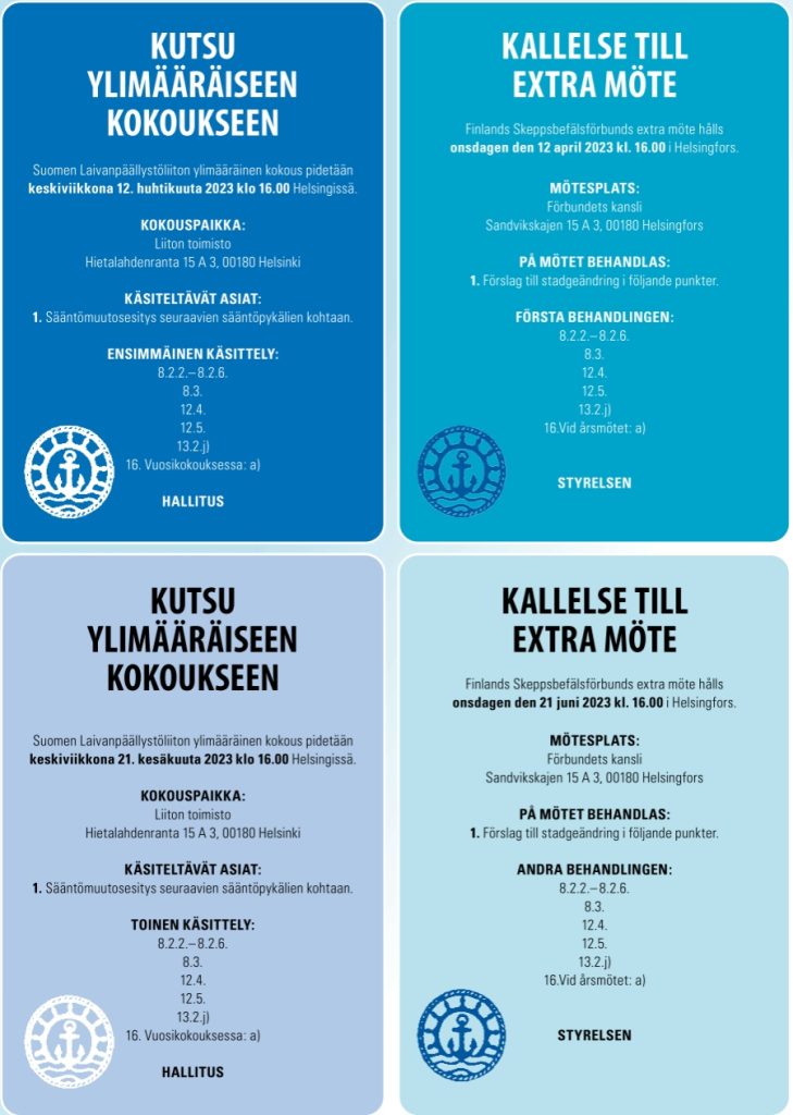 Etusivu - Suomen Laivanpäällystöliitto